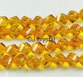 Jewelry beads loose crystal beads twisted beads 7