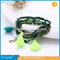 Wholesale fashion jewelry bracelet handmade charm crystal bracelet latest design 1