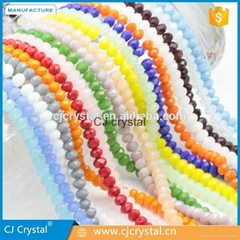 Rondelle crystal beads,glass beads manufacturers,glass beads for jewelry making