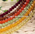 Rondelle crystal beads,glass beads manufacturers,glass beads for jewelry making 3