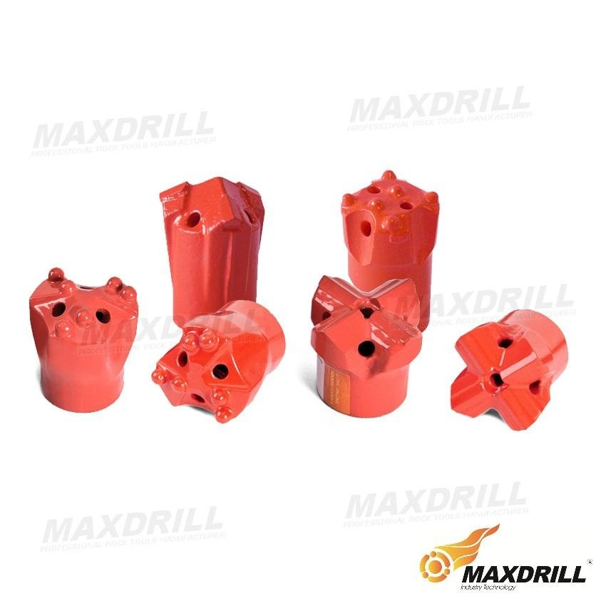 MAXDRILL Taphole drill rod and drill bit 3