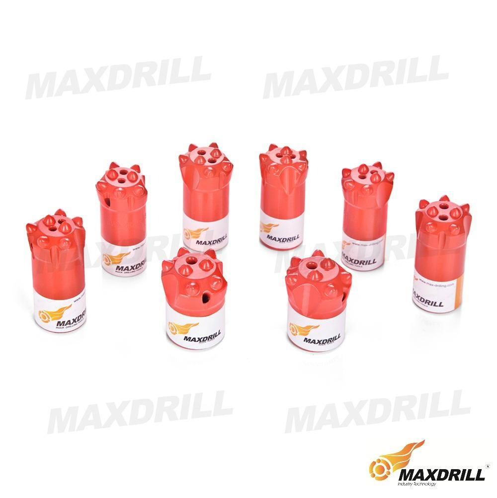 MAXDRILL Tapered button drill bit 5