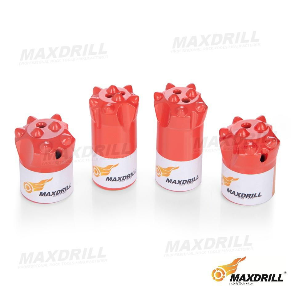 MAXDRILL Tapered button drill bit 4