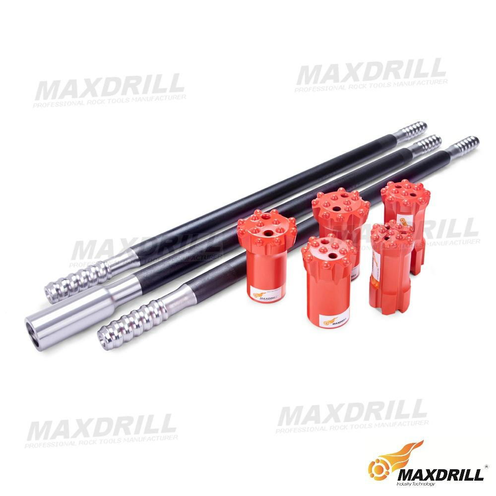 MAXDRILL drifting and extension drill rod 3