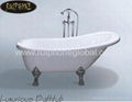 simple bathtub,acrylic bathtub