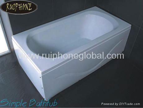 simple bathtub,acrylic bathtub 4