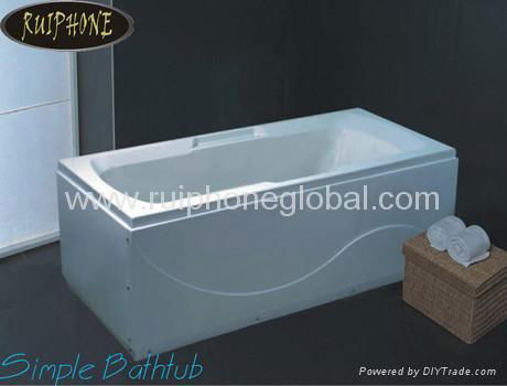simple bathtub,acrylic bathtub 5