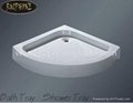 simple acrylic bath tray; 2