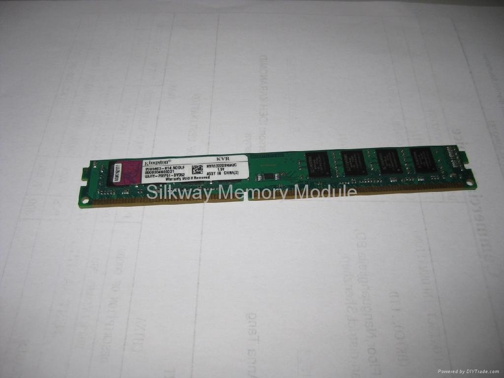 desktop computer memory module ddr3 1333mhz pc3-10600 2GB 2