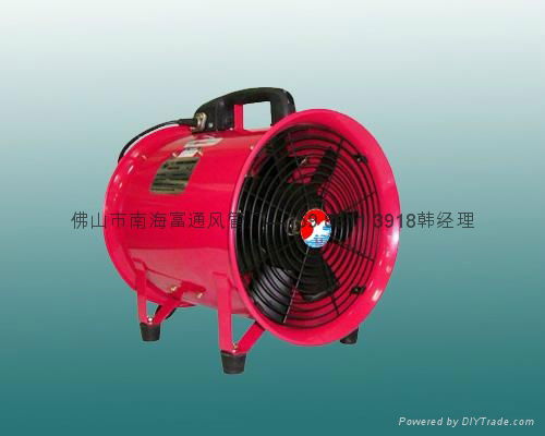 Portable axial flow fan 5