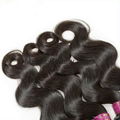 5a brazilian virgin hair body wave hair weaves wavy human hair Bundles extension 4