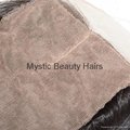 100% Human Virgin Hair Bundles With Lace Closure Body Wave Hair Extensions 3