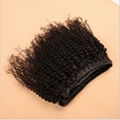 8A Grade Unprocessed Virgin Brazilian Human Hair Afro Kinky Curly Weaves 4