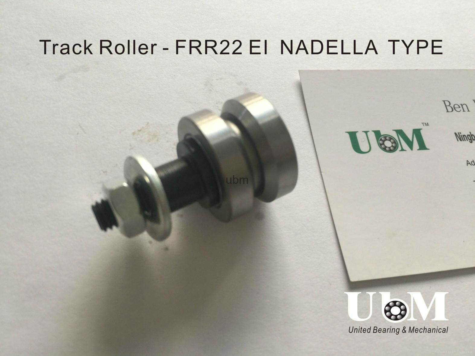 FRR22EI, guide roller, bolt V-shaped roller bearing