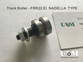 FRR22EI, guide roller, bolt V-shaped