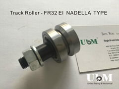 FRR32EI, guide roller, bolt V-shaped roller bearing, vee type wheel bearing