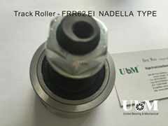 FRR62EI, guide roller, bolt V-shaped roller bearing, vee type wheel bearing