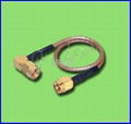 SMA male right angle to SMA male straight with  RG316 Pigtail cable