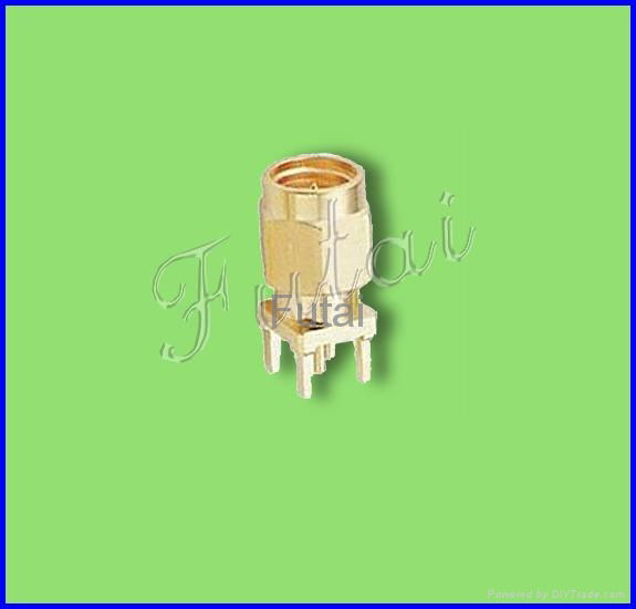 SMA Male Straight PCB mount RF Coaxial connector