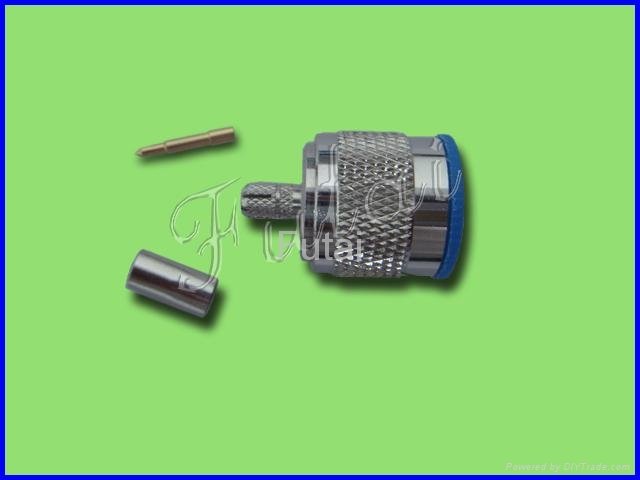N Male Connector for RG58U Cable or RG142 Cable