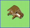 MMCX Male Right Angle Connector for PCB