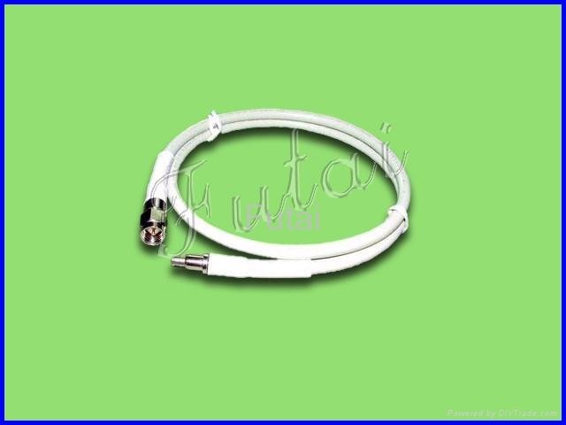 MCX Male to SMA Male with RG58U Pigtail Cable
