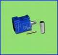 Blue Fakra Male Crimp for RG174