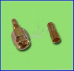 SMA Male Connector for RG316 ,RG174 Cable 