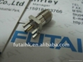 SMA Connector female PCB Edge mount Nickel Plated