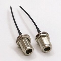N Female Waterproof Connector to Strip Jumper Cable