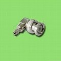 BNC Male Right Angle Connector for RG58U Cable 