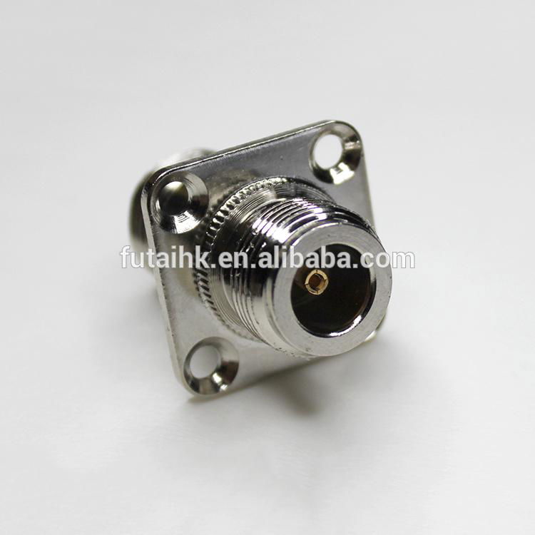 Excellent Performance N Female to N Female with Flange Mount Adapter  3