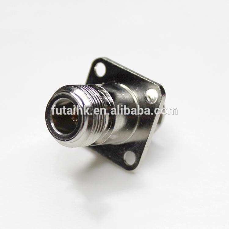 Excellent Performance N Female to N Female with Flange Mount Adapter  4