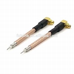 MMCX Right Angle to Strip with RG316 Coaxial Cable 
