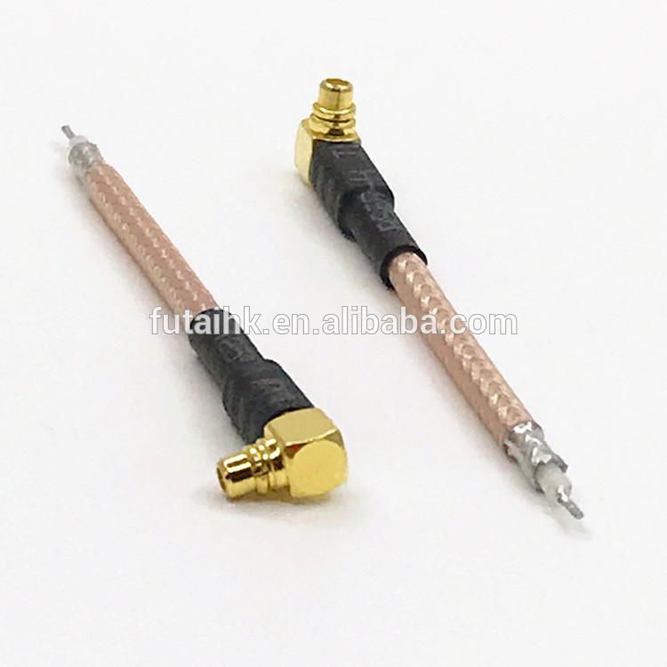 MMCX Right Angle to Strip with RG316 Coaxial Cable  2