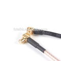 SMA Female to MCX Male Right Angle Cable  2