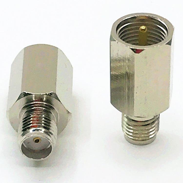 High Quality RF Coaxial 50 ohm FME Male to SMA Adapter 