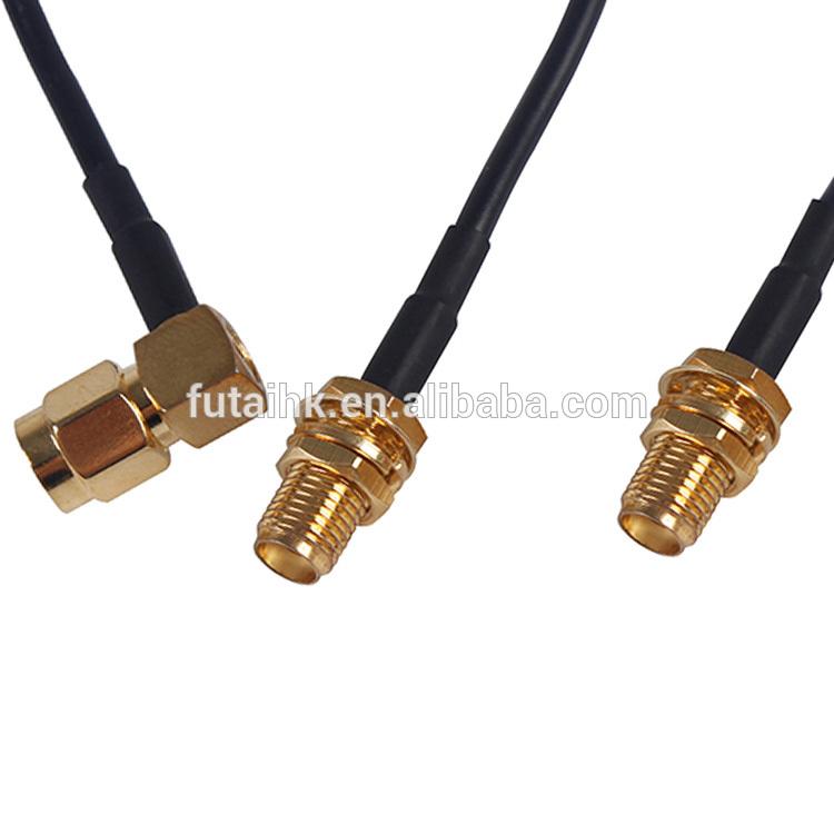 SMA Male to SMA Female Connector RG174 Pigtail Cable