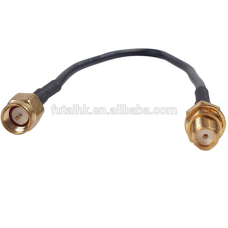 SMA Male to SMA Female Connector RG174 Pigtail Cable 3