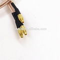 MMCX Male Right Angle to MMCX Male Interface Cable 