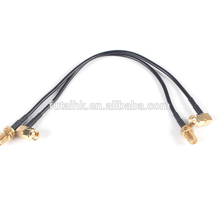 SMA Female to SMA Male Right Angle Cable 