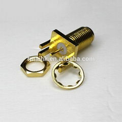 SMA Edge Mount PCB Female Connector 