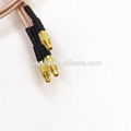 Factory Price MMCX Male Right Angle to MMCX Male Interface Cable  3