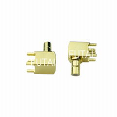 SMB Female Right Angle Connector for PCB