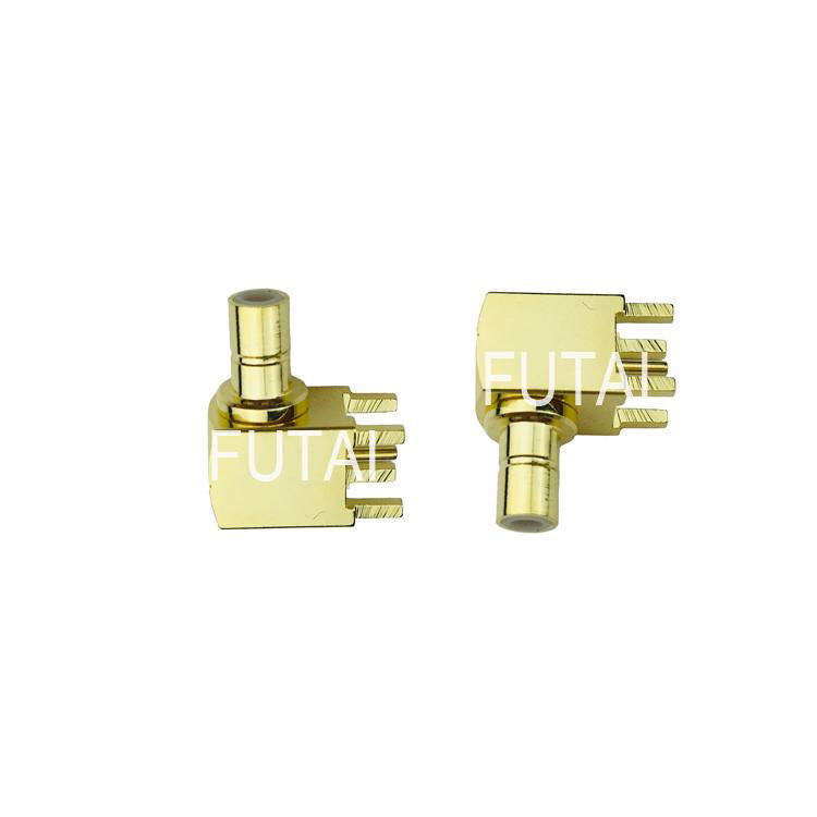 SMB Female Right Angle Connector for PCB 3
