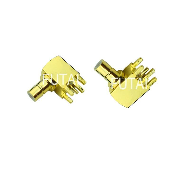 SMB Female Right Angle Connector for PCB 4