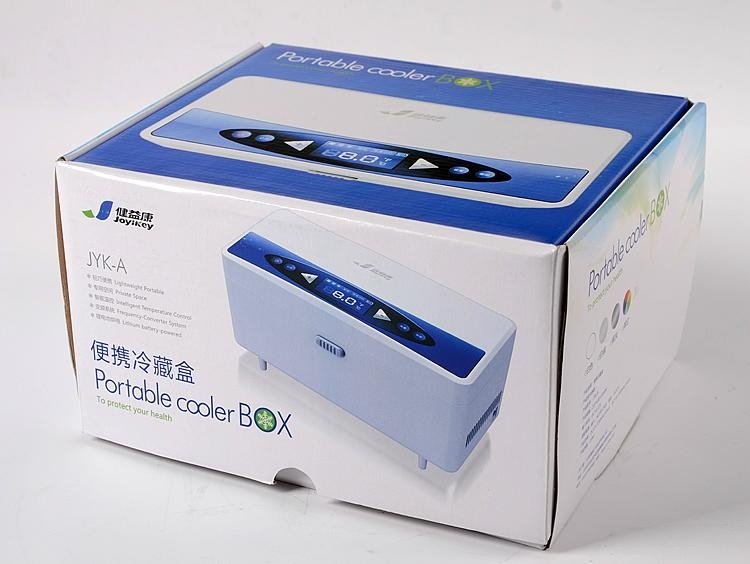 Joyikey medical insulin cooler box for diabetes 2-8'C powered 16.5 hours 2