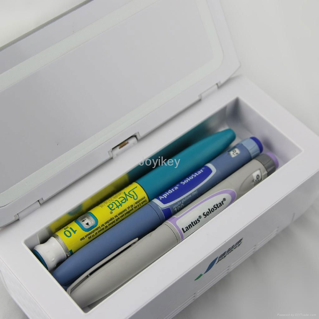  Portable insulin cooler box for diabetes 2