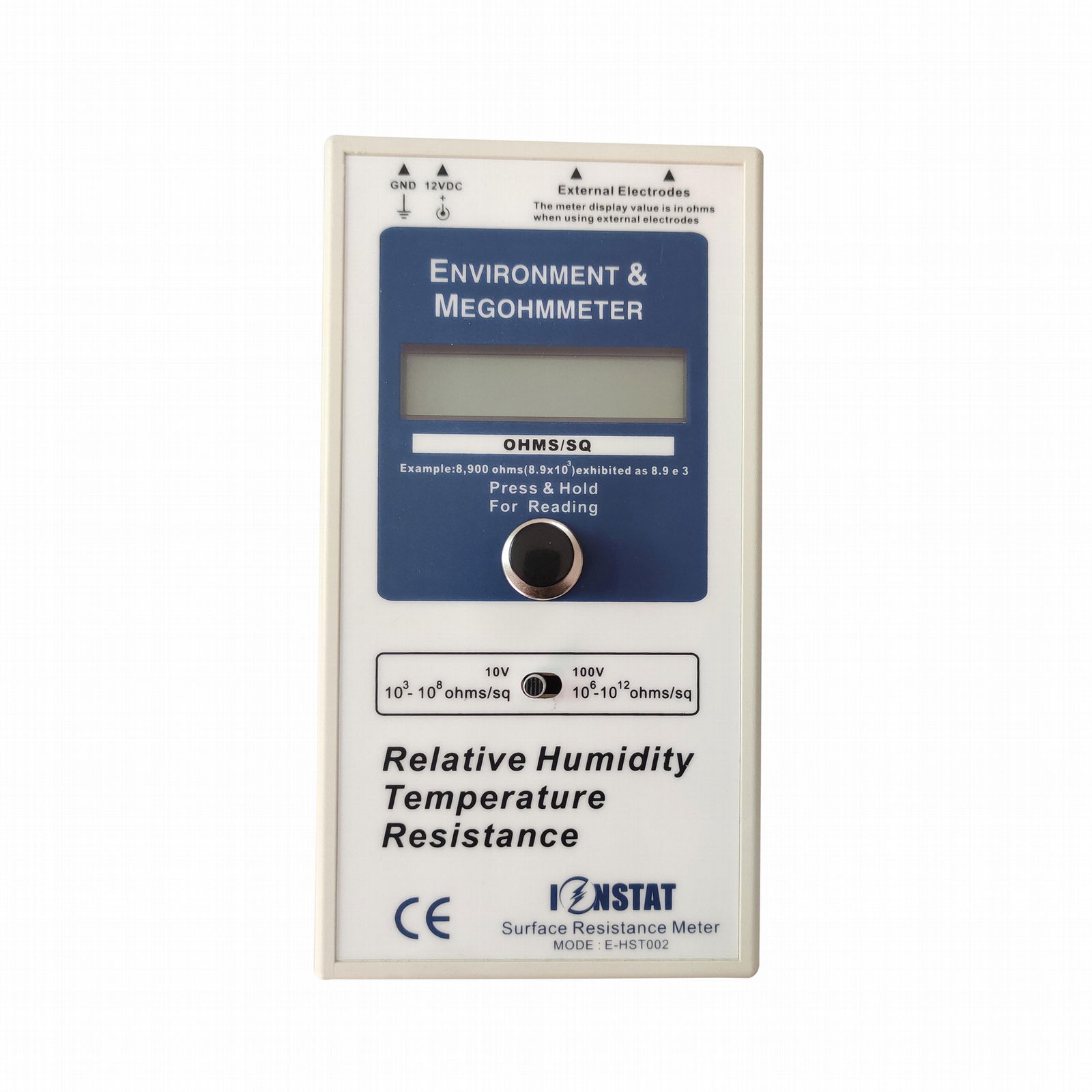 CE Approved ACL800 SJC-030B E-HST002 Hammer type Surface resistance meter 4