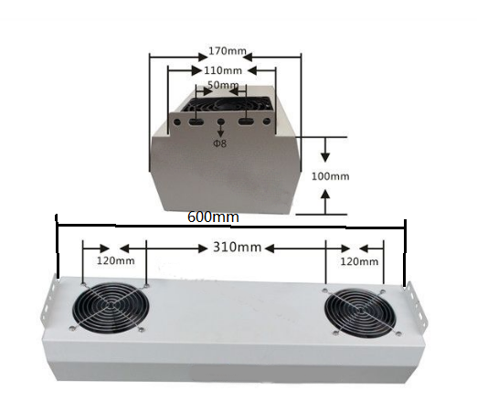 CE AC Overhead Ionizer static eliminator 4